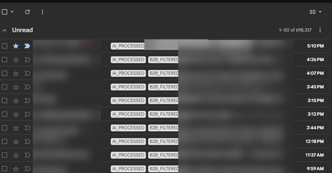 Sorting before drafting, with identifying details permanently obscured
